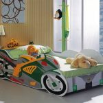 lettino per bambini auto moto