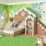 letto per bambini con scivolo