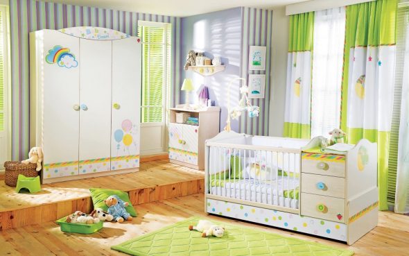 cassettiera per lettino per bambini