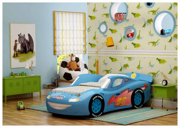 letto per auto da corsa