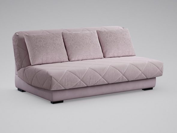 divano letto viola chiaro