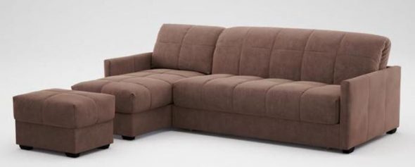 divano con pouf