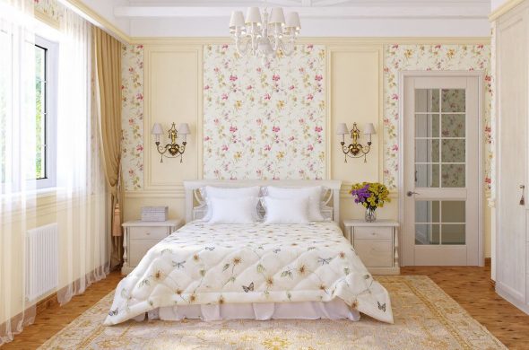 applique in camera da letto Provenza