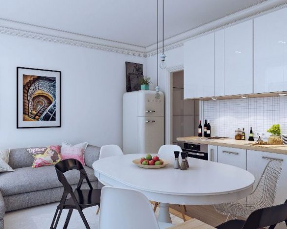 progetto cucina 10 mq