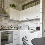 progetto cucina 6 metri quadrati luce