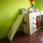 letto per bambini con scivolo