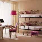 letto a castello in ferro battuto