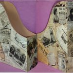 porta giornali decorazione decoupage