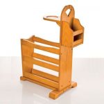 Porta giornali in legno fai da te