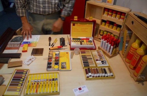 varietà di colori di cera
