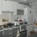 cucina interna 6 mq.