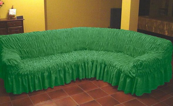 copriletto per divano angolare