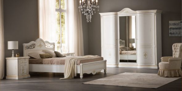 letto in legno massello