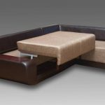 divano letto in pelle con materasso ortopedico