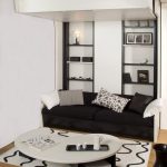 letto a soppalco bianco trasformabile