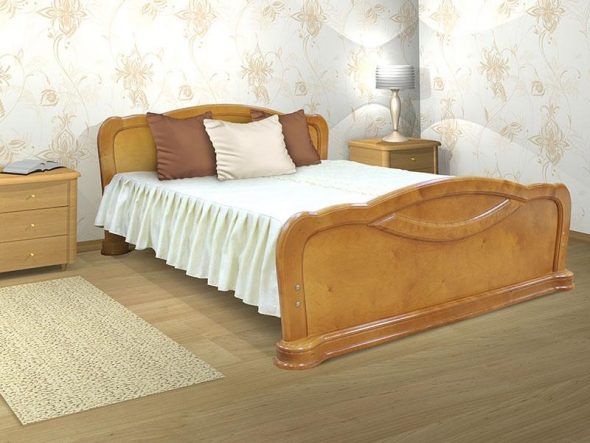 letto in betulla massiccia
