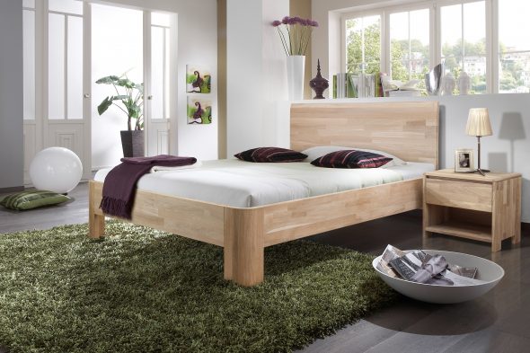 letto in legno massello