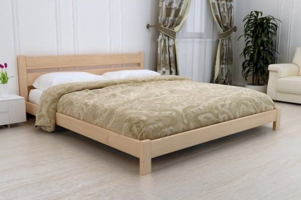 letto in frassino massello