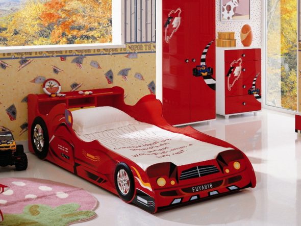 auto da corsa da letto