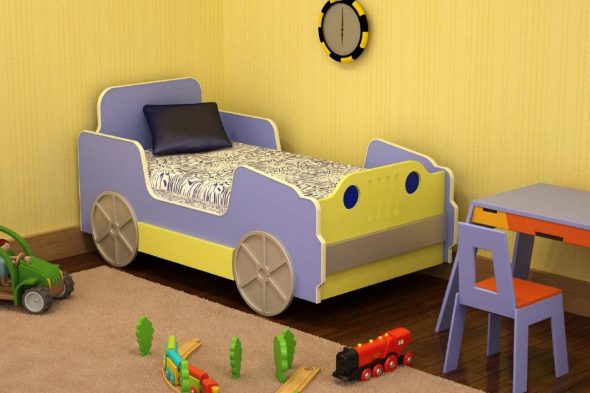 lettino per auto per bambini