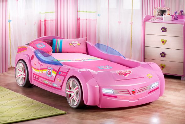 letto auto barbie