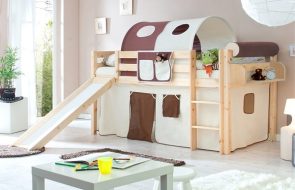 letto con scivolo e torre