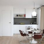 grembiule da cucina grigio