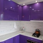 cucina 6 metri quadri viola