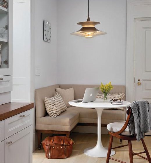 cucina con divano