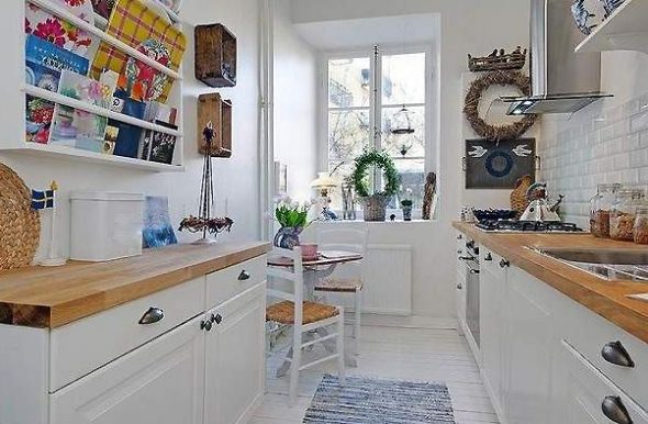 set da cucina bianco