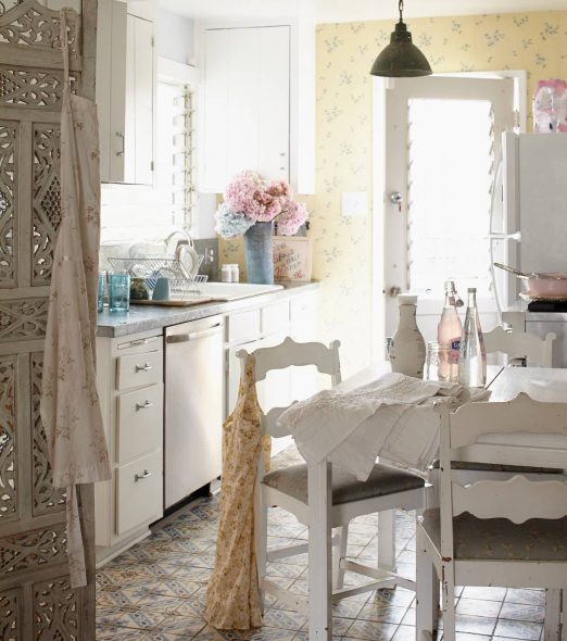 design lineare della cucina
