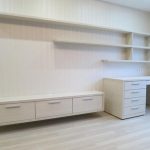mobili in truciolare laminato bianco