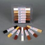 set di cera per mobili di diversi colori