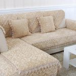 fodera per divano angolare beige