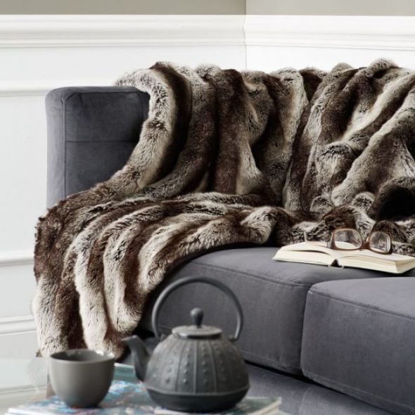 coperta di pelliccia