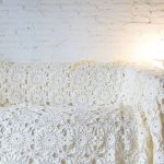 fodera per divano in pizzo lavorato a maglia