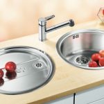 design del lavello da cucina sopraelevato