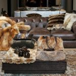 coperta di pelliccia per divano