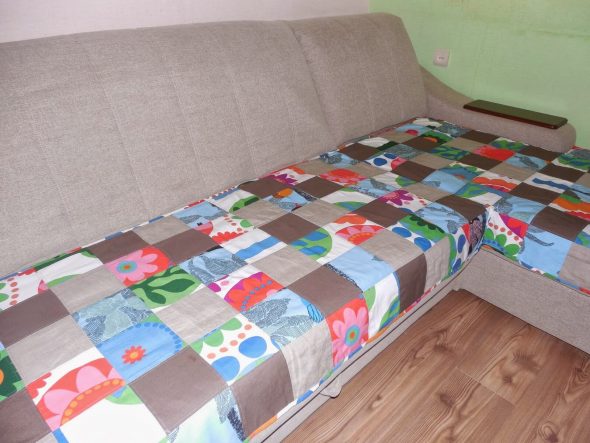fodera per divano patchwork