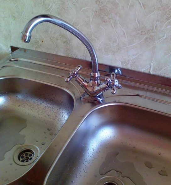 lavello in cucina