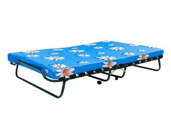 letto pieghevole per bambini con margherite