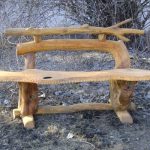 panca da giardino in legno