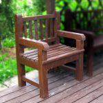 foto di sedia da giardino