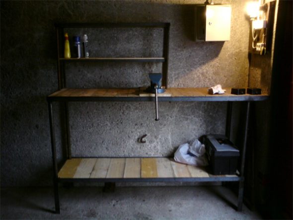 costruisci tu stesso un banco da lavoro in garage