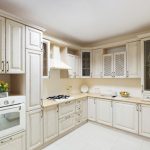 disposizione della cucina ad angolo