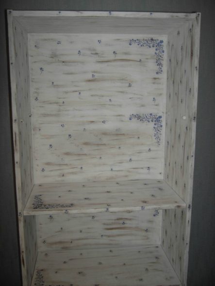decoupage dell'armadio