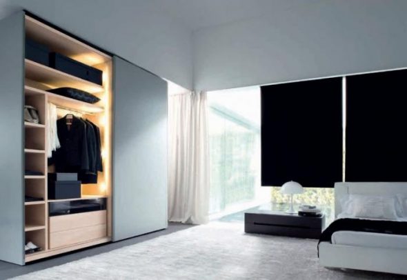 armadio scorrevole interno