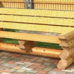 panca di legno