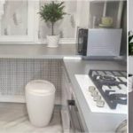 davanzale da appoggio in cucina
