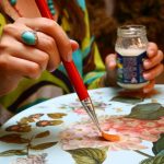 decorare la tavola con le tue mani